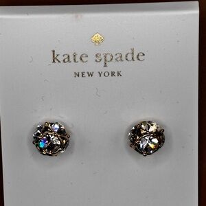 kate spade gold stud earrings